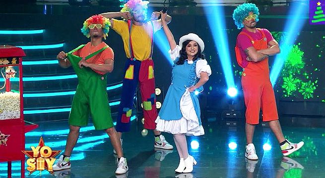 Imitadora de Yola Polastri animó a todos con “La fiesta de Cepillín”