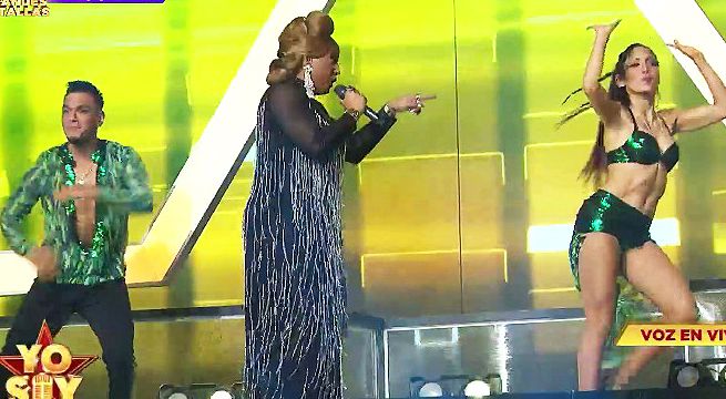 Imitador de Celia Cruz armó la fiesta con “Que le den candela”