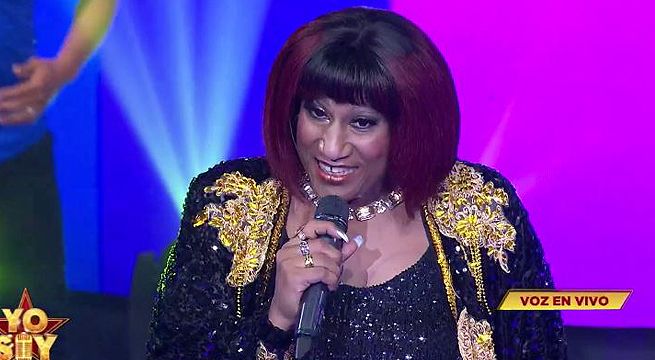 Imitador de Celia Cruz cantó “Bemba colorá” para cerrar la gala del lunes