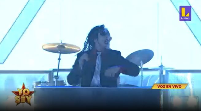 El imitador de Marilyn Manson interpretó “Antichrist Superstar”