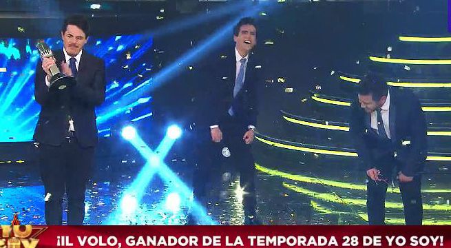 ¡Imitadores de Il Volo se consagraron ganadores de Yo Soy!