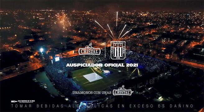 Cerveza Cristal confirma auspicio por dos años al Club Alianza Lima