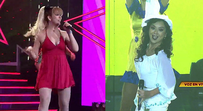 Imitadoras de Yola Polastri y Natusha brillaron sobre el escenario de Yo Soy