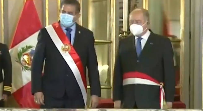 Ántero Flores Aráoz juró como primer ministro de Manuel Merino