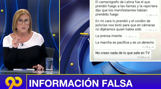 Latina Noticias denuncia información falsa aparecida en redes sociales