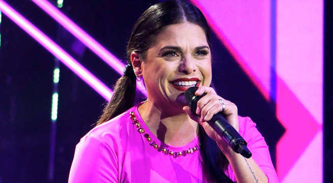 Giovanna Valcárcel sorprendió al imitar a Olga Tañón en Yo Soy