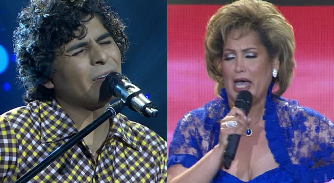 Los imitadores de Pedro Suárez-Vértiz y Cecilia Bracamonte se enfrentaron