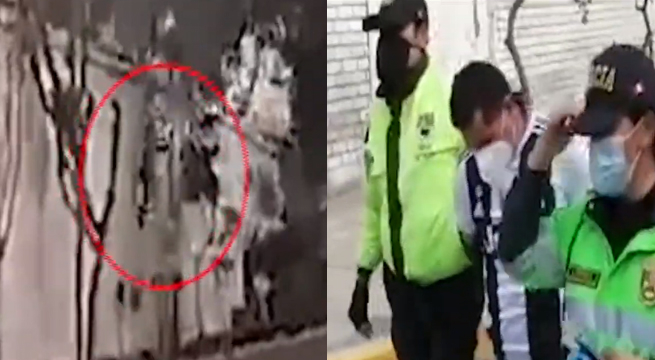 'Robacelulares' saltó de puente para no ser detenido