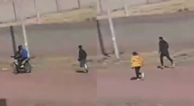 Vecinos frustran asalto y delincuentes desatan balacera