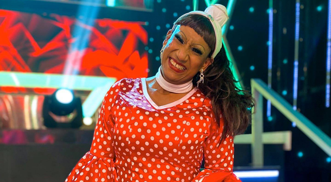 Imitador de Celia Cruz se lució al interpretar 