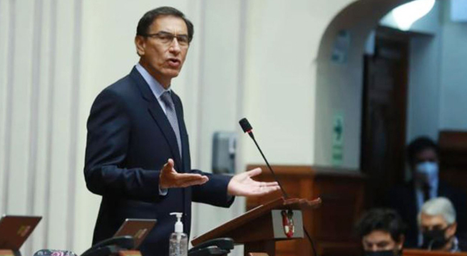Martín Vizcarra brindó descargos ante segundo pedido de vacancia