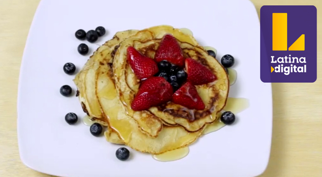 Aprende a preparar unos deliciosos ‘Panqueques de cremas de avellanas’