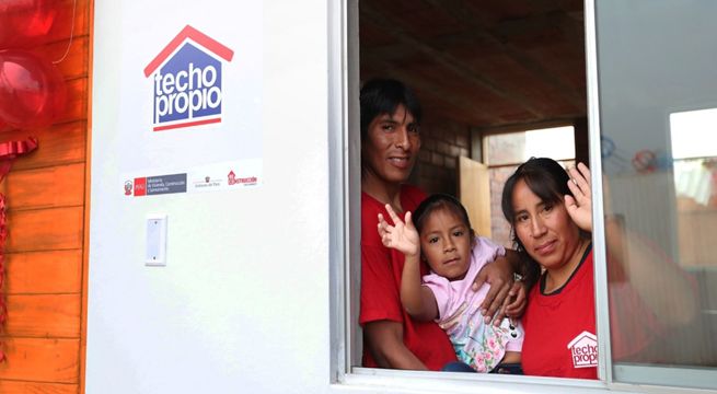 Lanzan convocatoria para más de 23 mil Bonos Familiares Habitacionales de Techo Propio