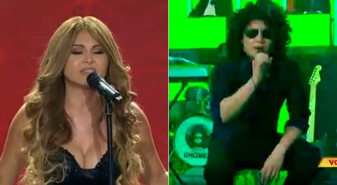 Thalía y Andrés Calamaro se enfrentaron en una vibrante batalla