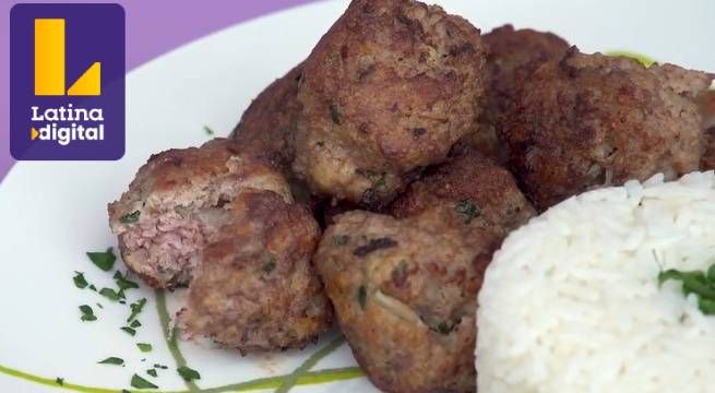 Mira cómo preparar unas exquisitas ‘Albóndigas con arroz’ [Video]