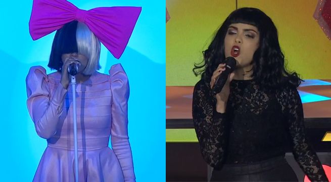 Imitadoras de Mon Laferte y Sia tuvieron un gran duelo