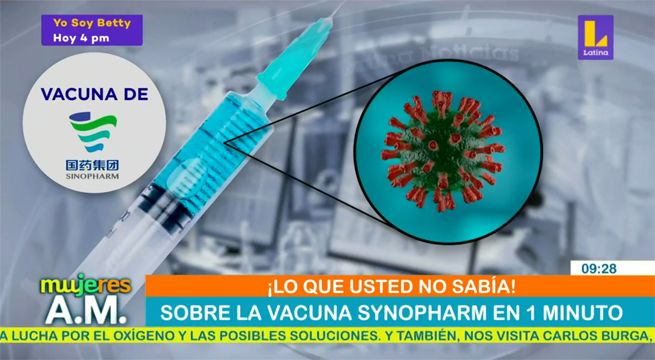 Lo que debes saber de la vacuna de Sinopharm en 1 minuto