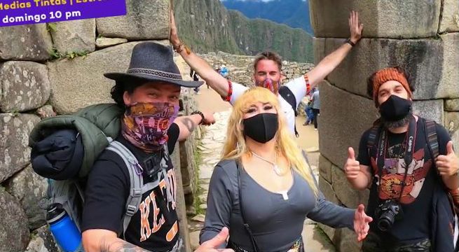 Susy, Gonzalo, Óscar y Andrés quedaron maravillados en Machu Picchu