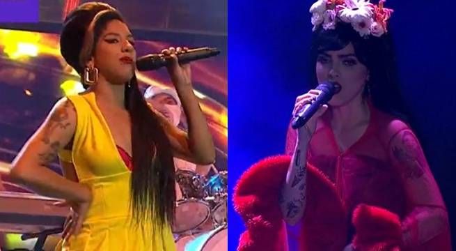 “Amy Winehouse” y Shantall vs. “Mon Laferte” y Marina Yafac en Yo Soy: Grandes Famosos