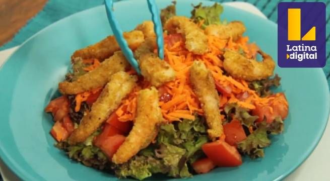 Aprende a preparar una rica ‘Ensalada de langostinos con vinagreta de maracuyá’ [Video]