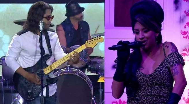 Imitadores de Marcello Motta y Amy Winehouse fueron por el desempate