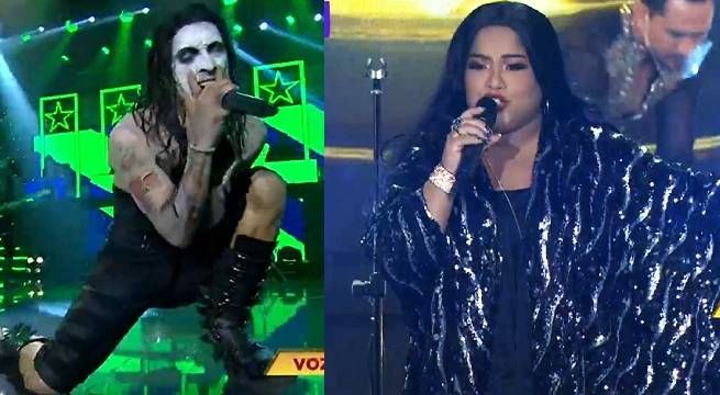 Imitadores de Marilyn Manson y La India fueron por su segundo desempate