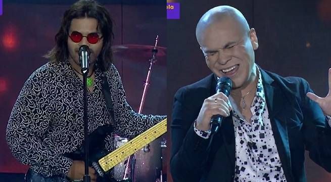 Imitadores de Marcello Motta y Gian Marco batallaron en la gala del viernes