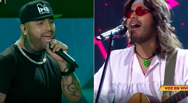 Nicky Jam llegó al programa para retar a Marcello Motta