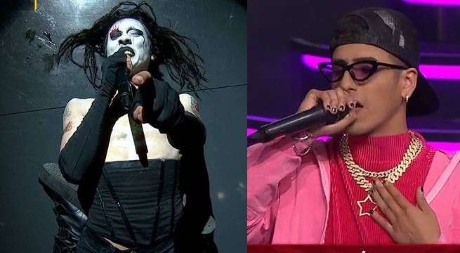 Imitador de Marilyn Manson dejó sin chances al Bad Bunny peruano