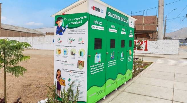 Menorca realiza donativo de tres contenedores de reciclaje a vecinos de Pachacamac y Mala