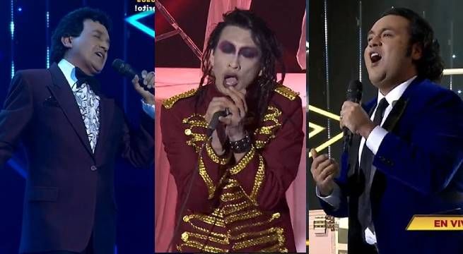 Imitadores de José José, Marilyn Manson y Dyango en tremenda batalla triple con sus 