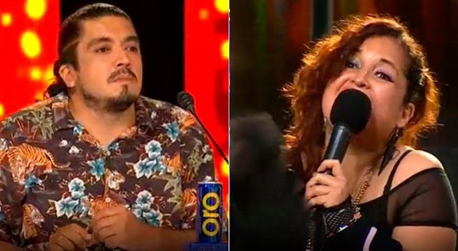 Llegó al programa para imitar a Cyndi Lauper y así reaccionó Mauricio Mesones