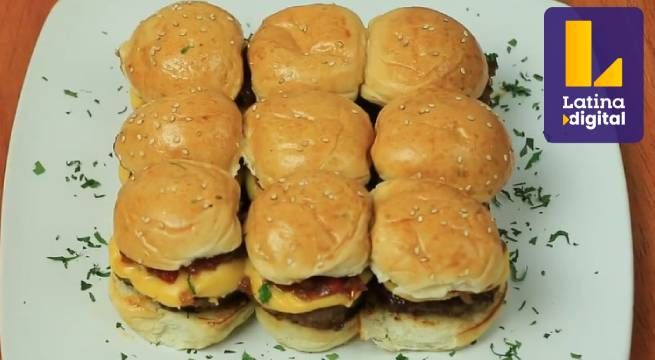 Mira cómo preparar unas exquisitas ‘Mini hamburguesas’ [Video]