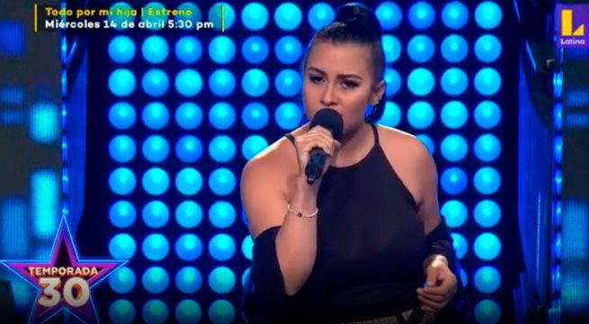 La imitadora de Amy Gutiérrez nos regaló una gran presentación