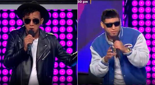 Los imitadores de Samo y Anuel AA se enfrentaron en vibrante batalla