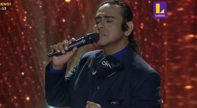 Imitador del Alejandro Fernández cantó “Me dediqué a perderte” en la gala del martes