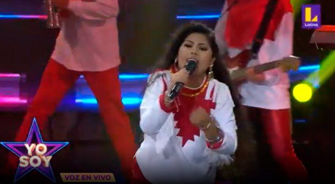 La imitadora de la Princesita Mily cantó “El Teléfono”