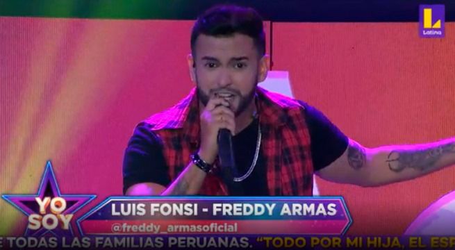 El imitador de Luis Fonsi cantó “Despacito”