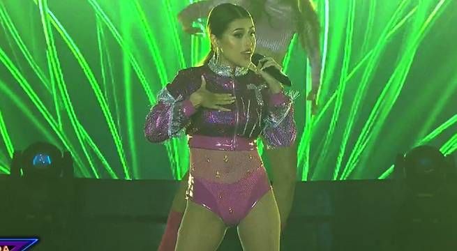 Imitadora de Tini cantó “22” en la Noche de Eliminación