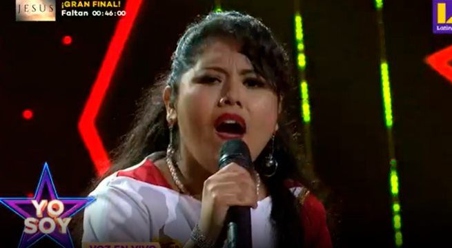 La imitadora de la Princesita Mily nos cantó “Dilema”