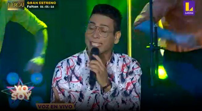 El imitador de Christian Yaipén puso a bailar a todos con “Ritmo de mi corazón”