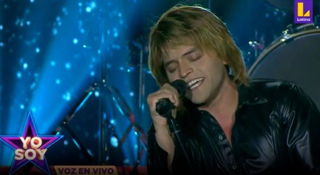 El imitador de Bon Jovi sorprendió con el tema “Always”