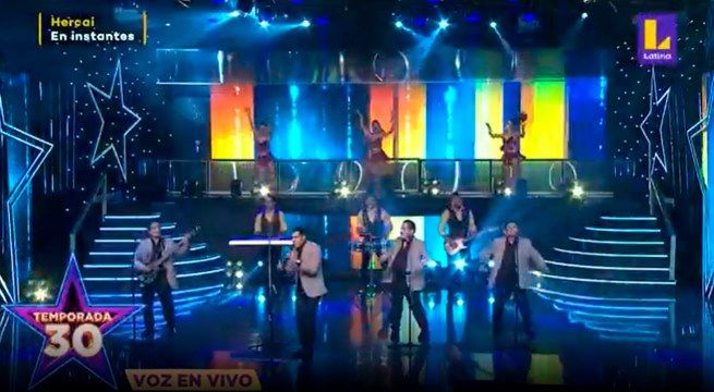 Los imitadores de Agua Marina cantaron “Salvemos Nuestro Amor”