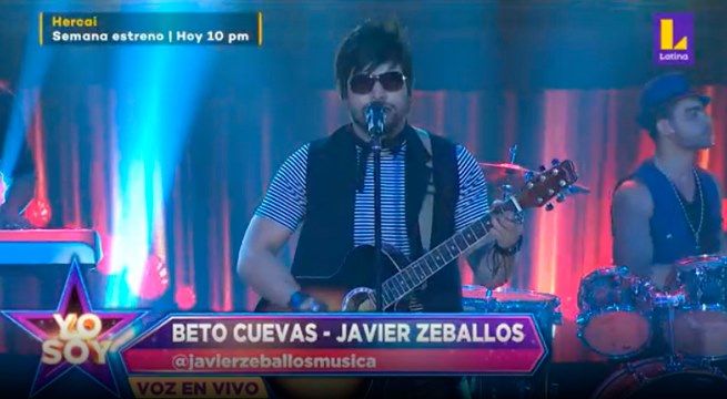 El imitador de Beto Cuevas nos regaló el tema “Mentira”