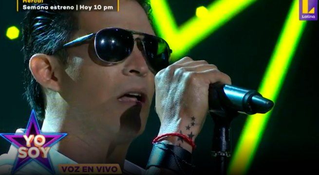 El imitador de Marc Anthony cantó “¿Y Cómo Es Él?”