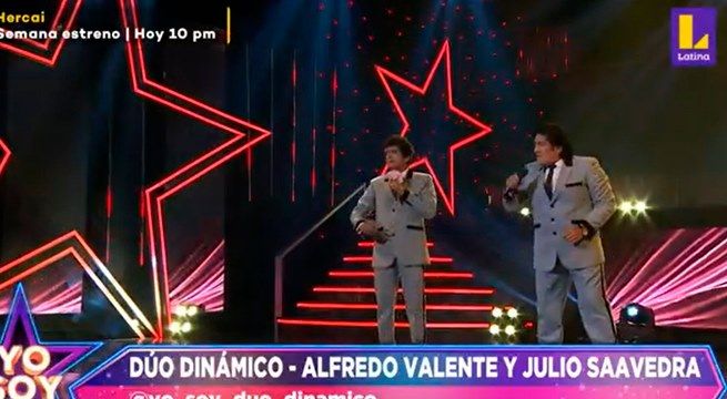 Los imitadores del Dúo Dinámico nos regalaron el tema“Perdóname”