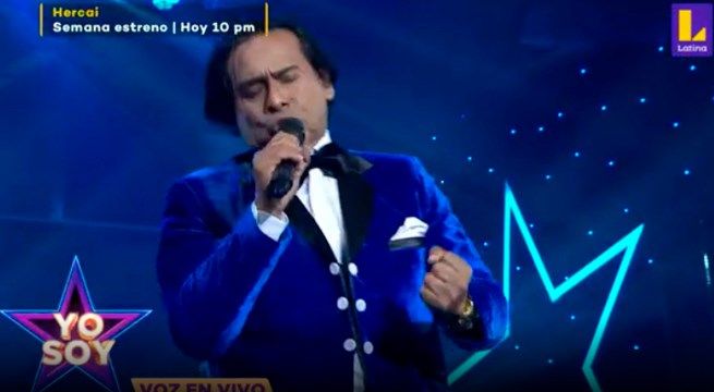 El imitador de Alejandro Fernández cantó “Si Tú Supieras”