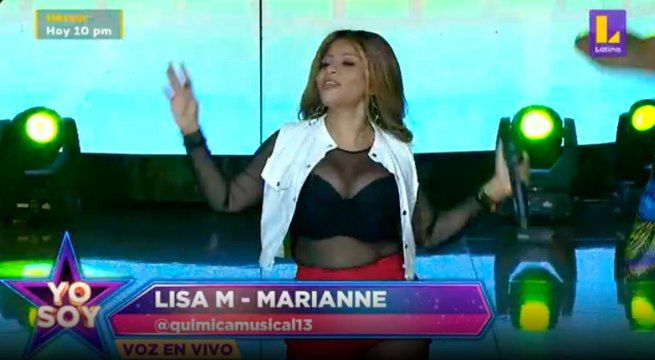 La imitadora de Lisa M sorprendió con el tema “Súbeme El Radio”