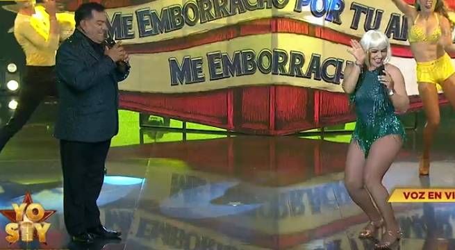 “Makuko Gallardo” y Ana Kohler vs. “Vicente Fernández” y Gaby Zambrano en Yo Soy: Grandes Famosos