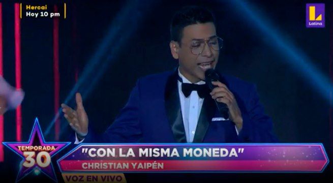 El imitador de Christian Yaipén nos regaló el tema “Con La Misma Moneda”